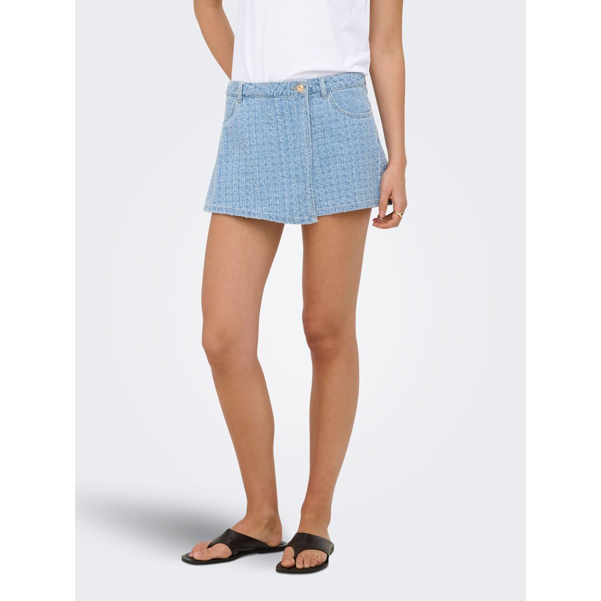 Jupe En Denim light blue denim, ONLY
