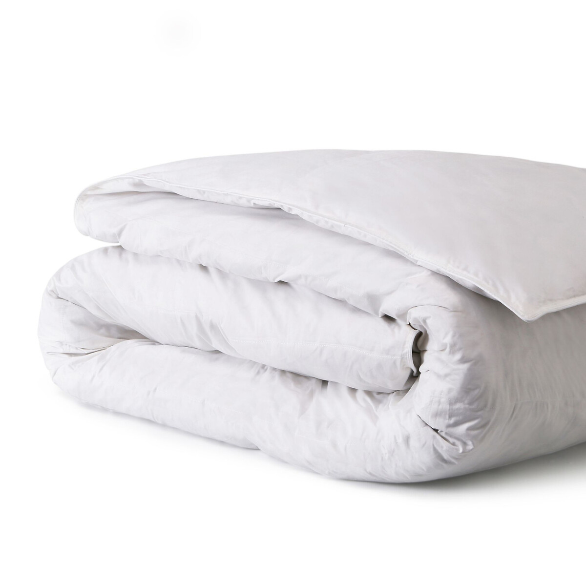 10.5 Tog Luxury Pure Cotton Goose Down Duvet white, THE FINE BEDDING COMPANY
