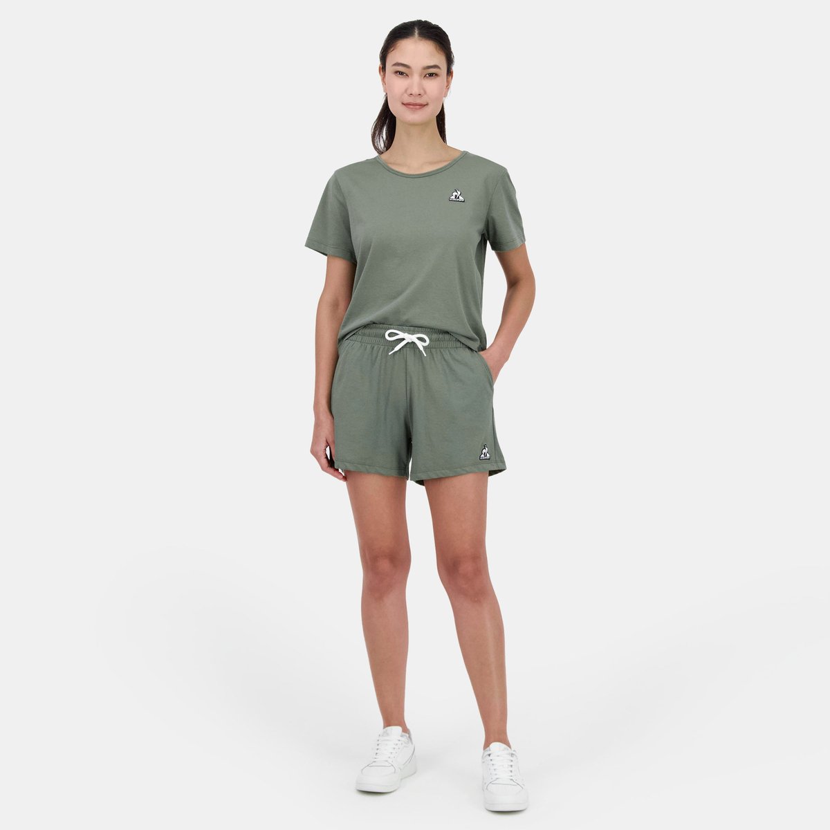 Short Contemporain tea leaf, LE COQ SPORTIF