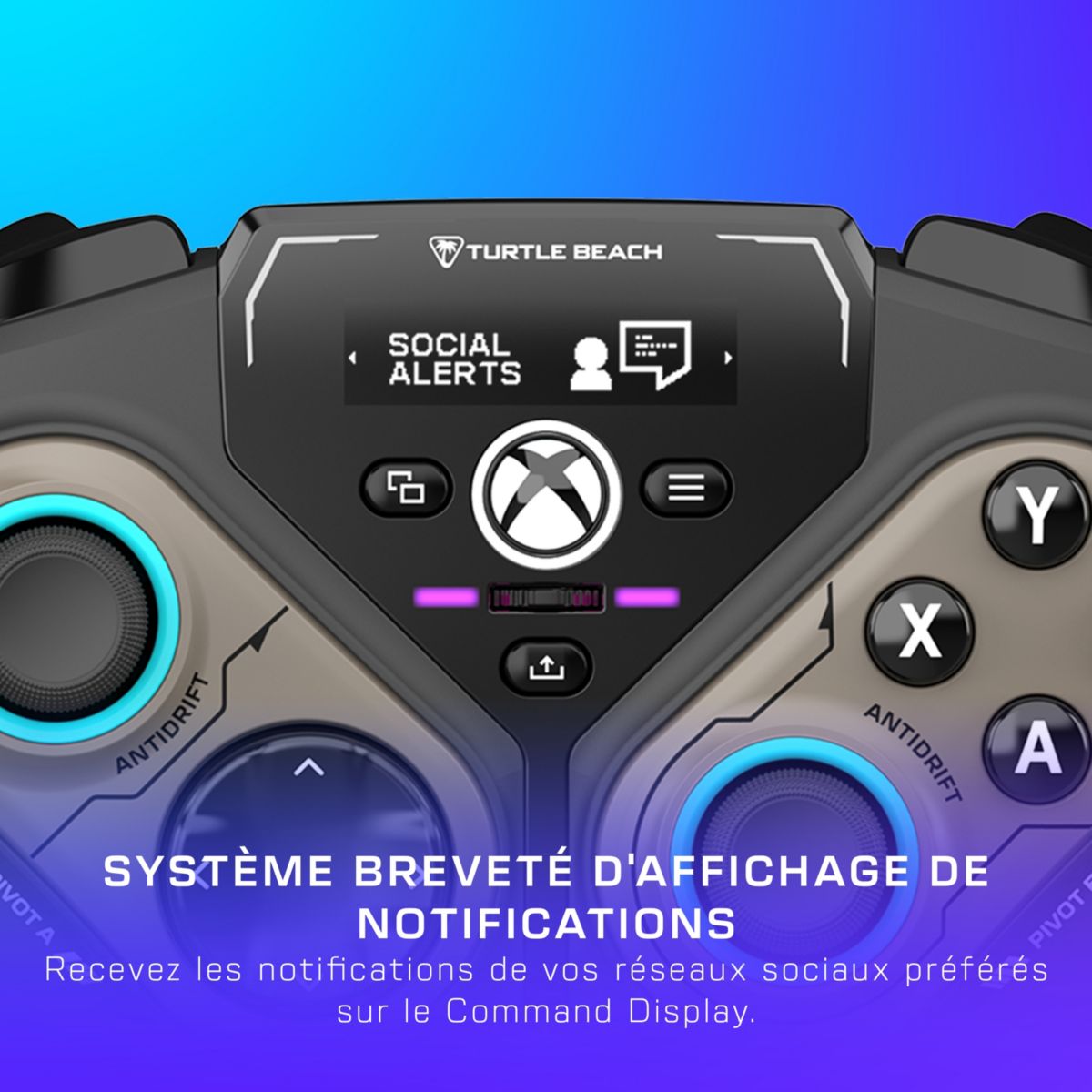Manette Stealth Pivot couleur unique, TURTLE BEACH