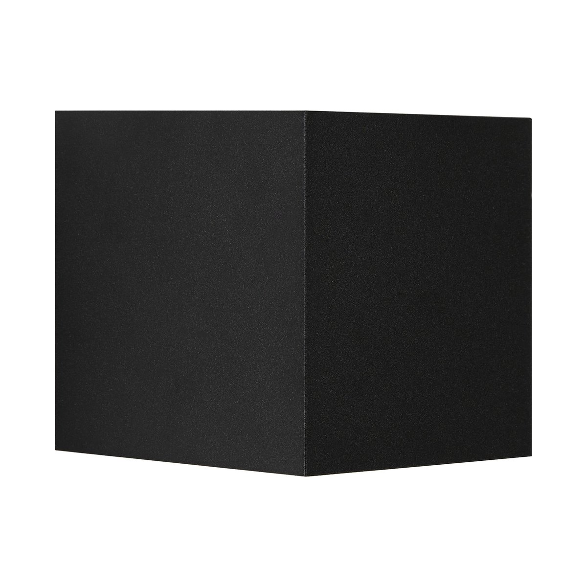 Applique murale extérieure bidirectionnelle en aluminium, MILDA carré noir, NORDLUX