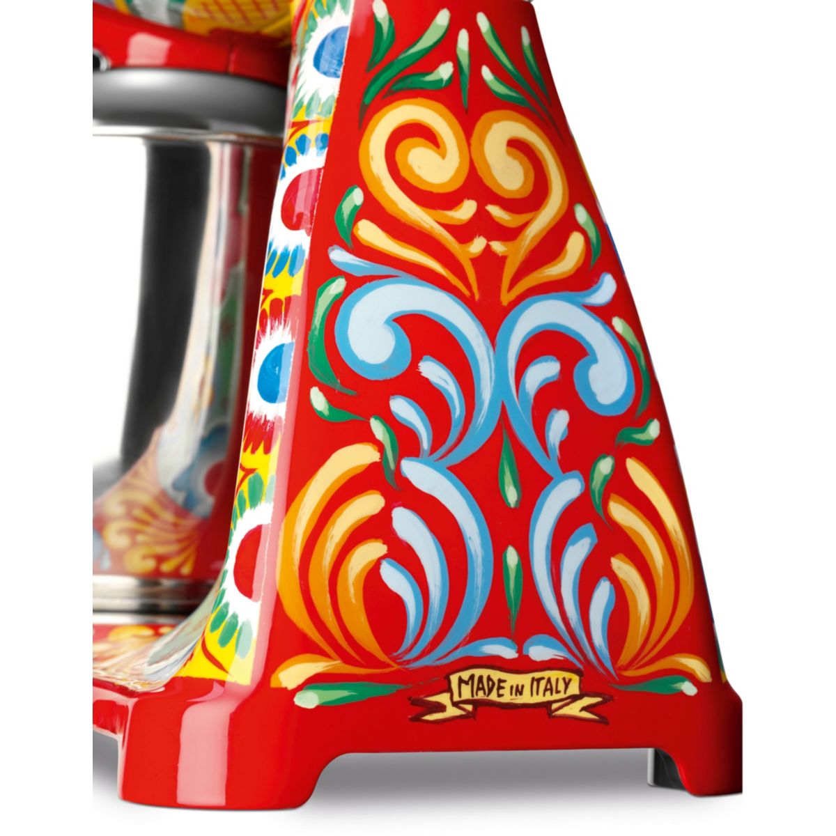 Robot pâtissier tout couleur SMF03 décoré / spécial brillant, SMEG