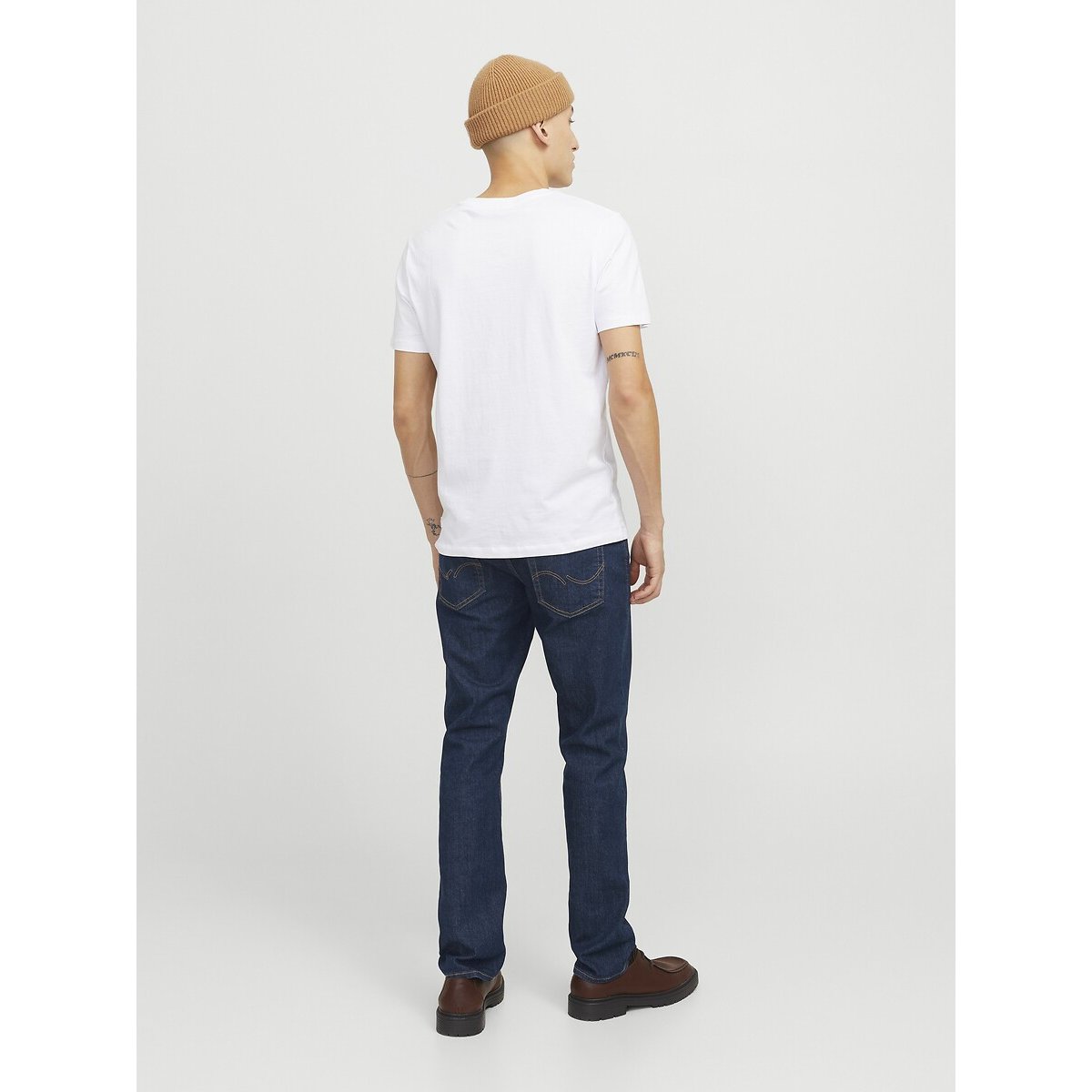 Slim stretch jeans Glenn denim blauw, JACK & JONES