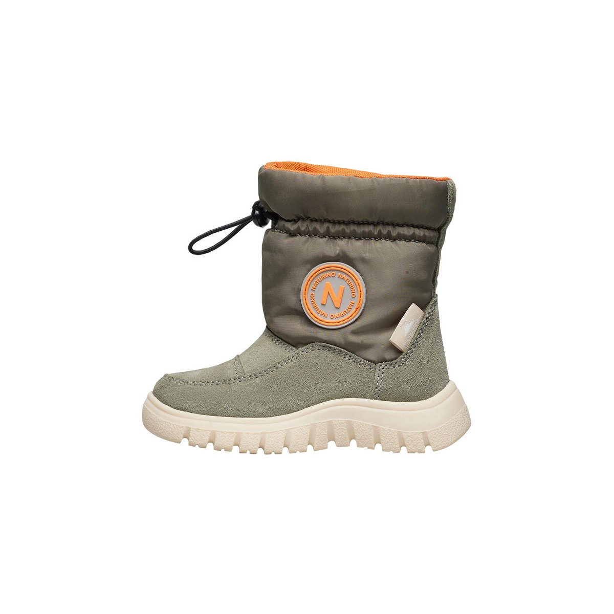 Bottes en suède et tissu technique VARNA 2 WP. lilas-, NATURINO