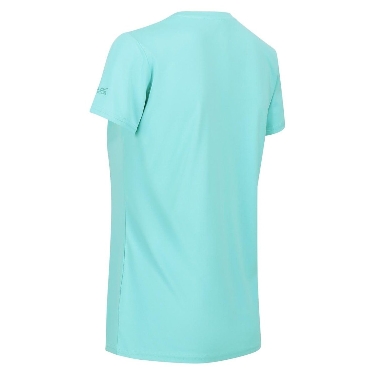 T-shirt manches courtes motif/style imprimé graphique GREAT OUTDOORS bleu turquoise imprimé graphique, REGATTA