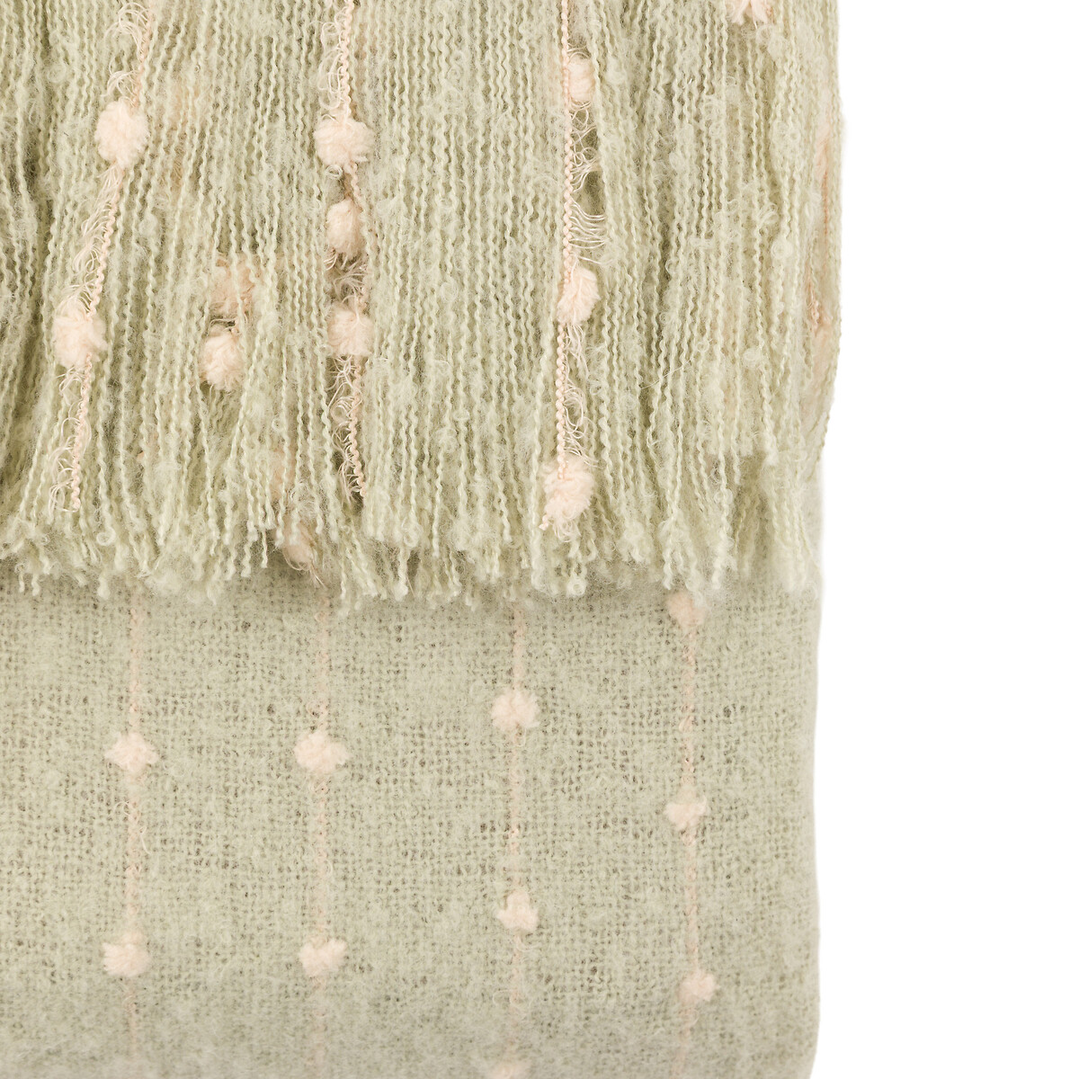 Darcy Faux Mohair Throw green, ÉDITÉ