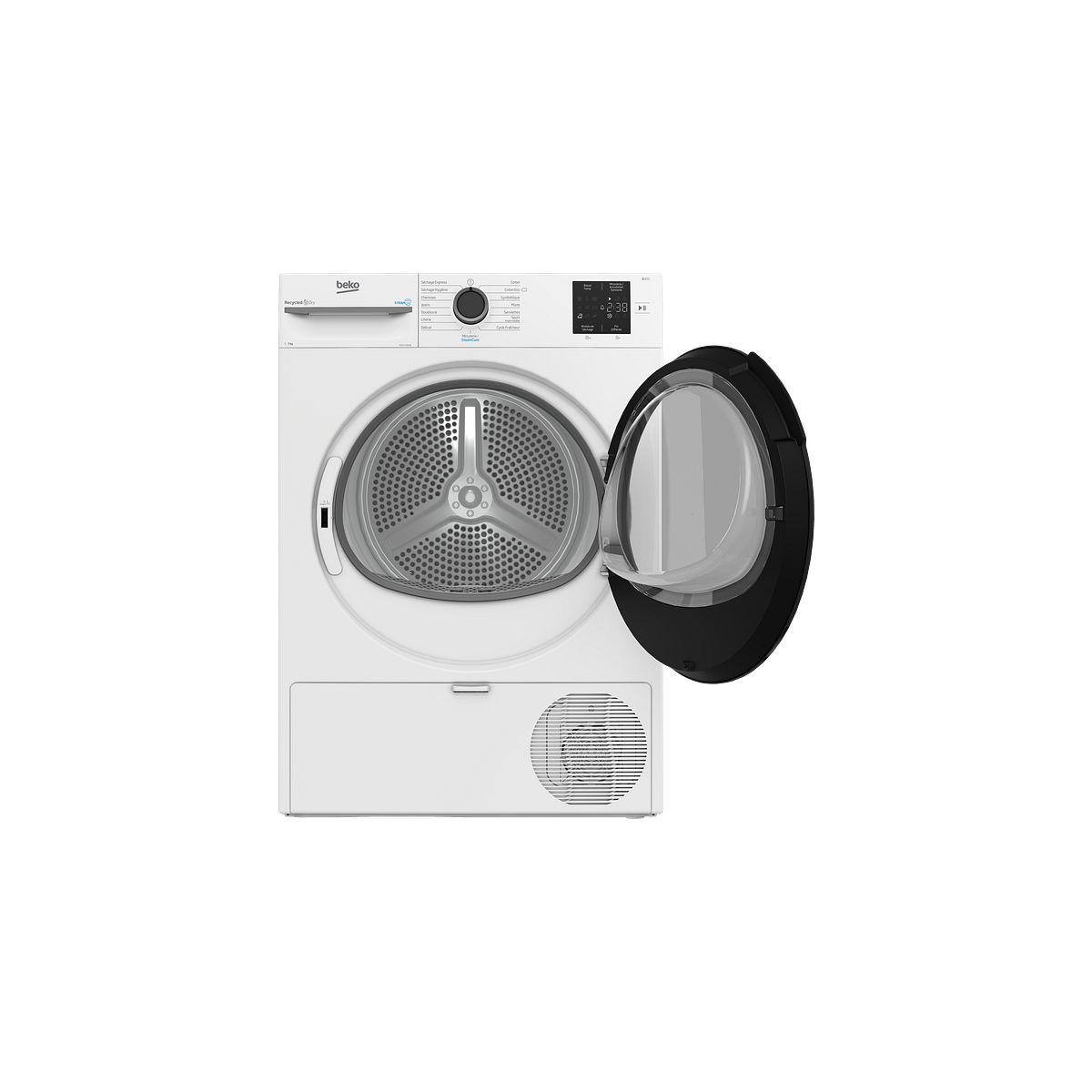 Sèche linge pompe à chaleur D3H17393W couleur unique, BEKO