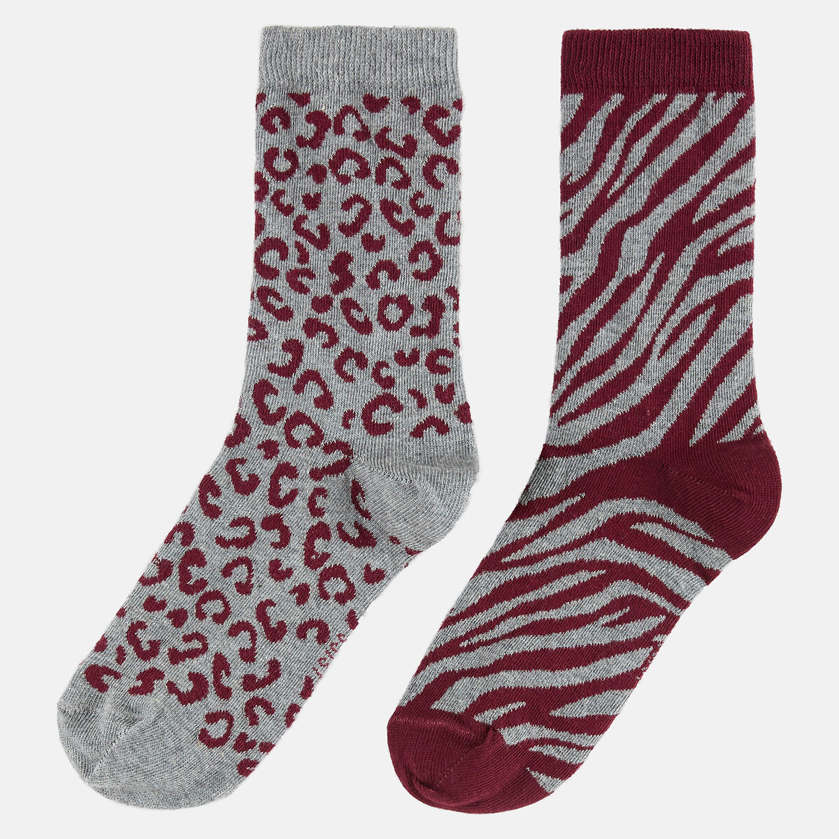 . grigio + bordeaux, LA REDOUTE COLLECTIONS
