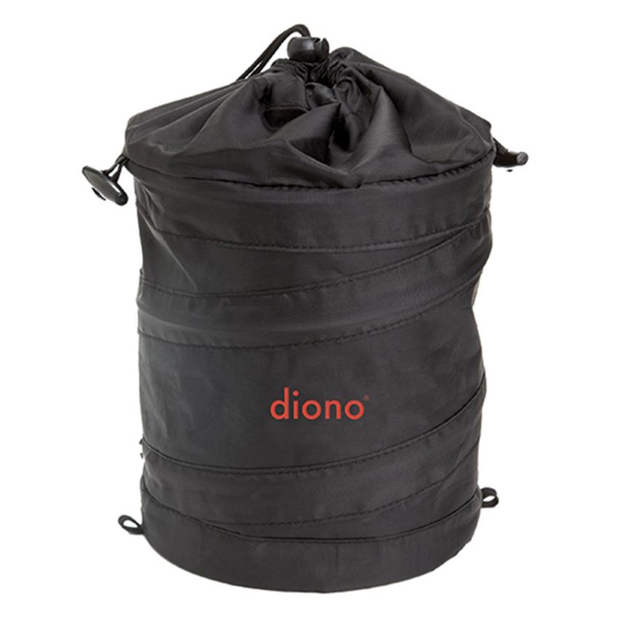 Corbeille pliante poche multiusage noir, DIONO