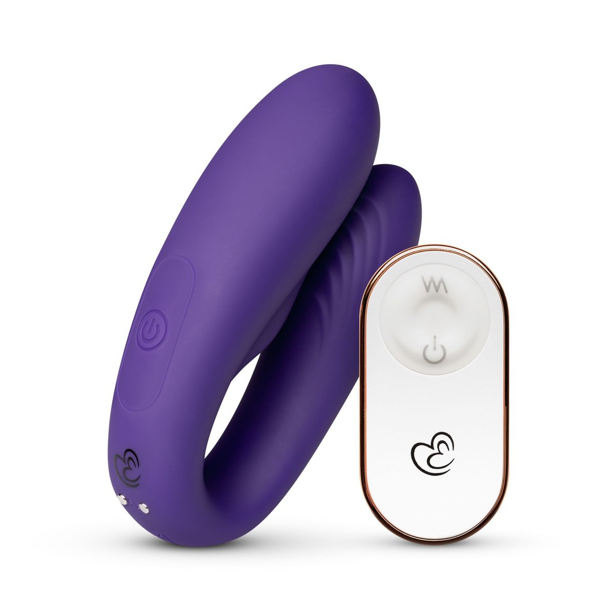 Vibromasseur pour couples violet, EASY TOYS