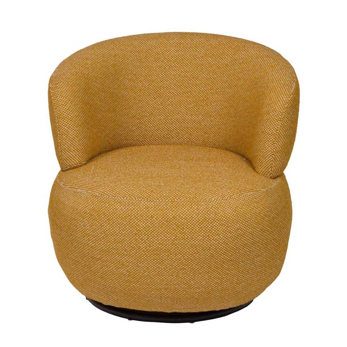 Fauteuil en tissu   Brice jaune, AMADEUS