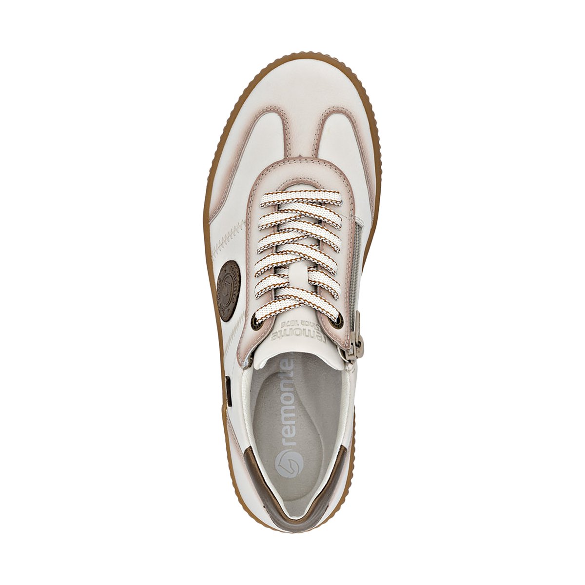 Basket Cuir Rock beige comb, REMONTE