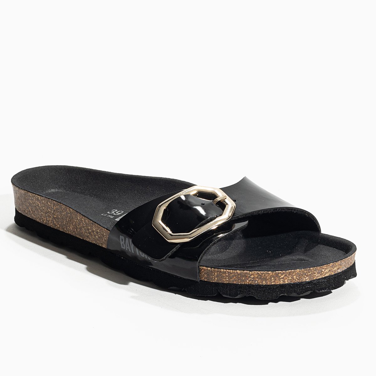 Sandales Vegan ZEPHYR noir, BAYTON