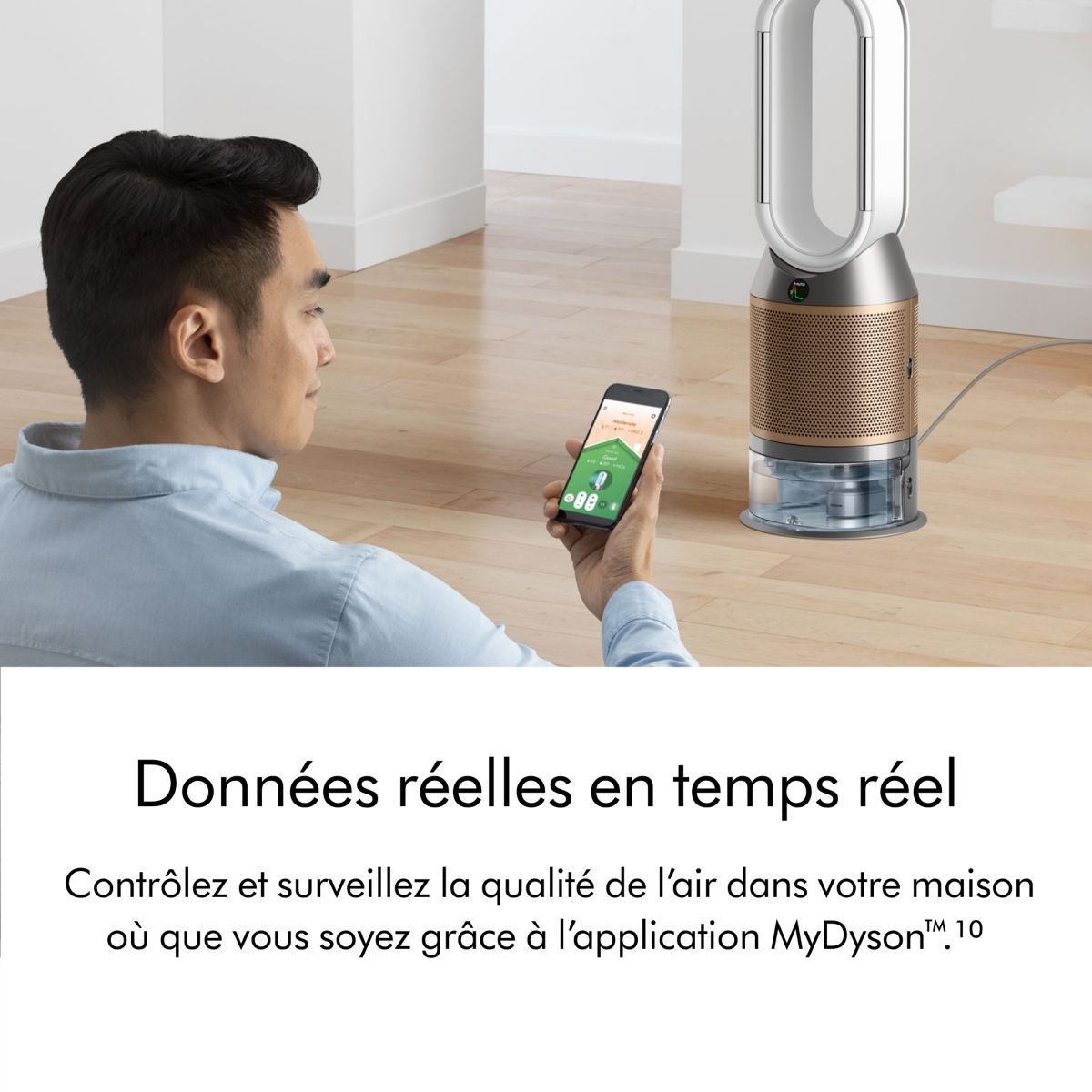 Purificateur d'air, ventilateur, humidificateur Humidify +Cool PH2 De-Nox couleur unique, DYSON