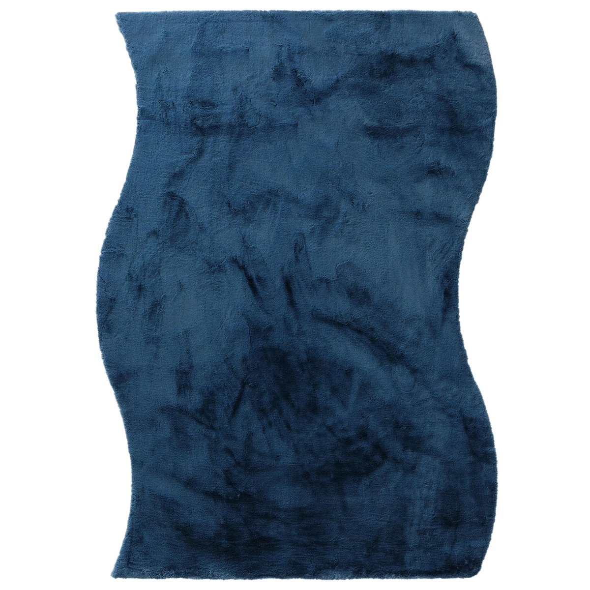 Tapis à poils longs ARLIE bleu, BENUTA