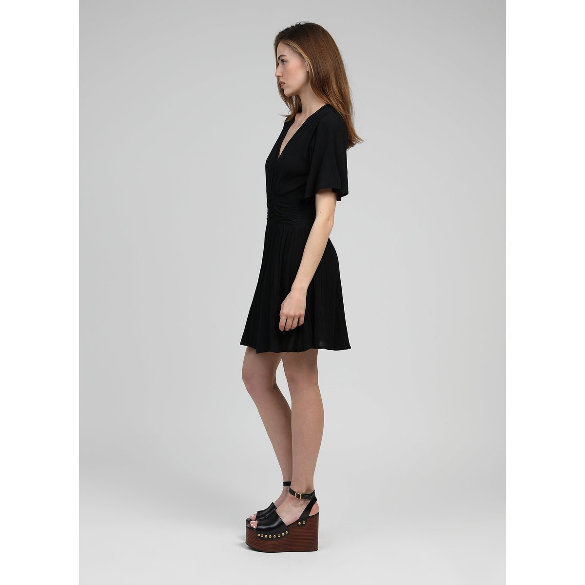 Robe Courte OFLAMY noir, AN'GE