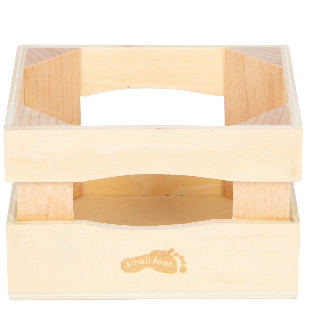 Caisse de boissons lactées beige, SMALL FOOT COMPANY
