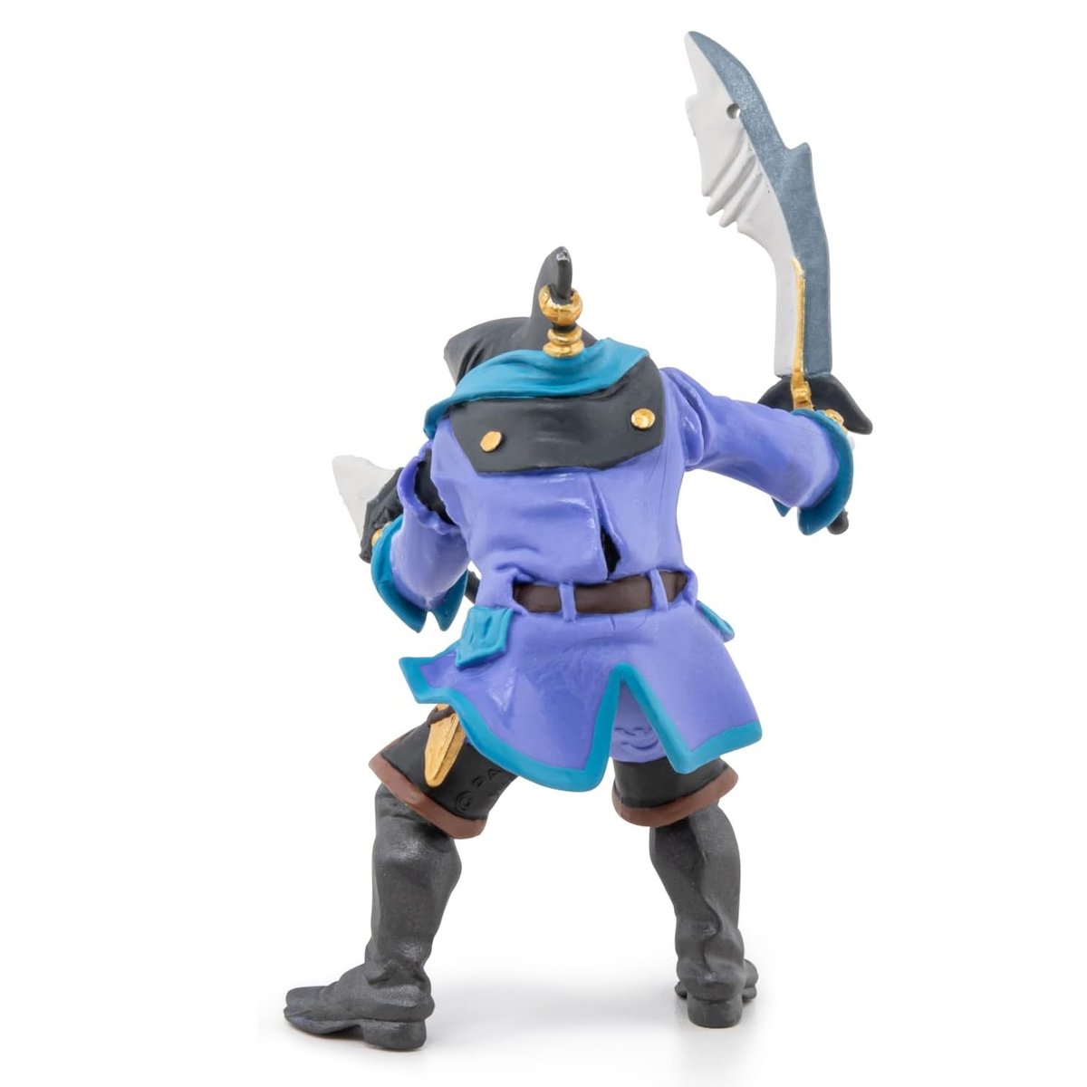 Figurine Pirate mutant requin bleu, PAPO