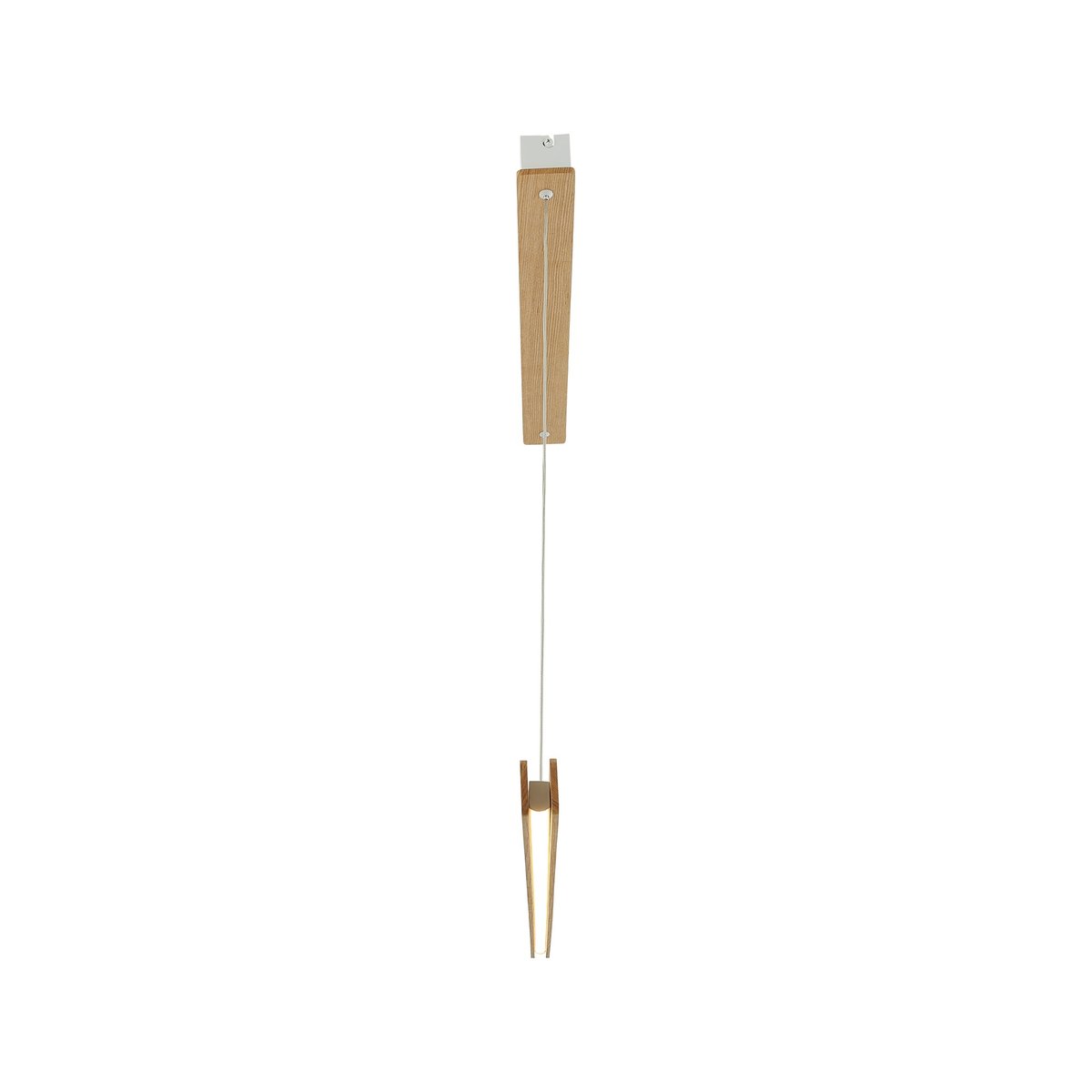 Suspension dimmable en bois, ILGAS marron clair, NORDLUX
