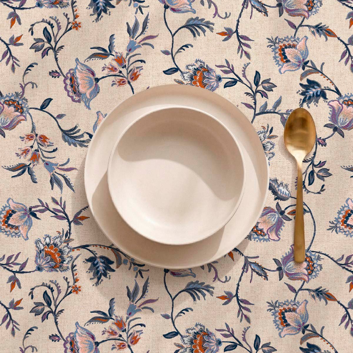 Nappe anti-taches Varanasi - 100% coton - lin, NAF NAF HOME