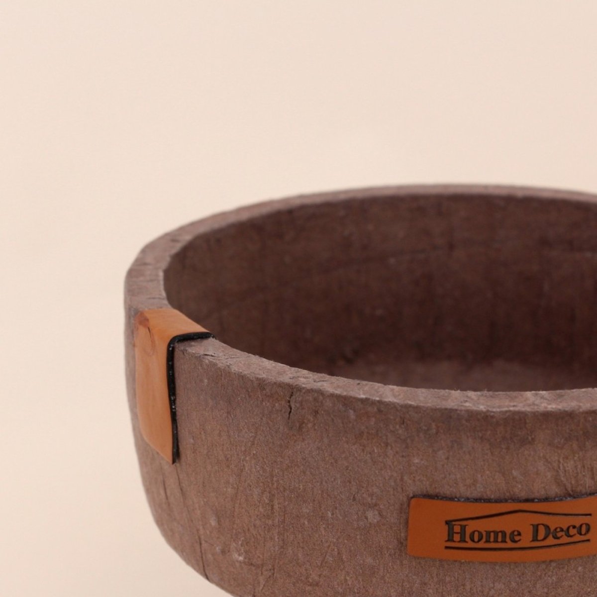 Pot effet 12x17cm marron, ORNAMI
