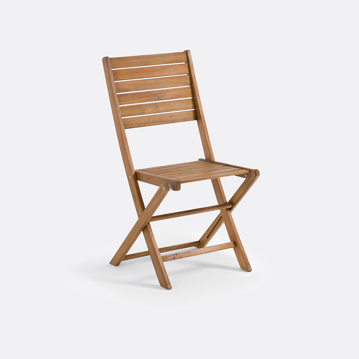 Set of 2 Napli Acacia Garden Chairs acacia, LA REDOUTE INTERIEURS