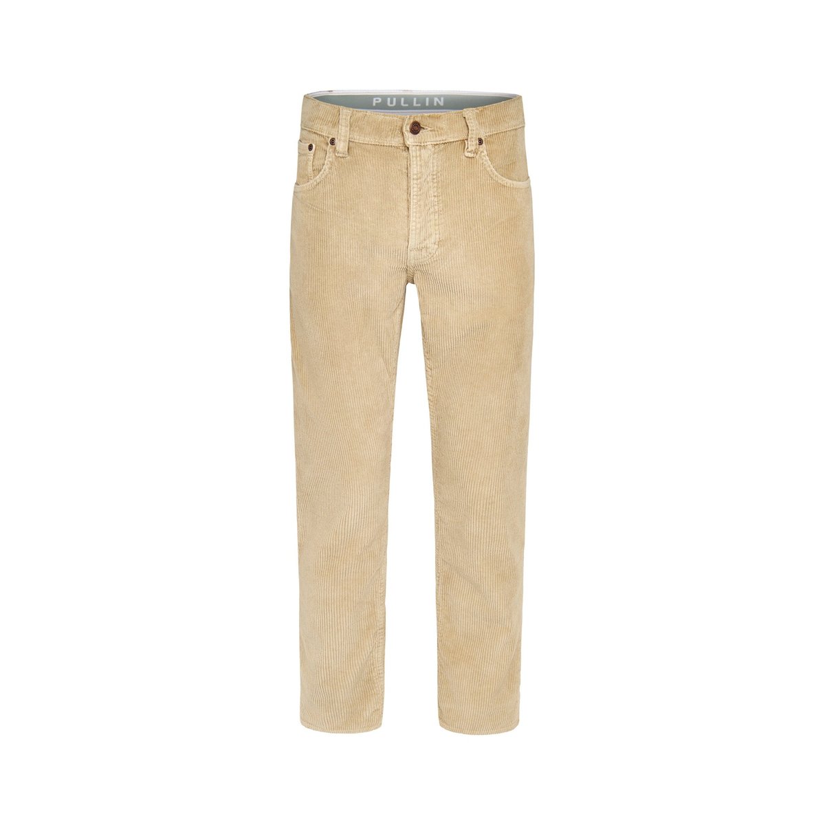 PANTALON REGULAR CREAM beige, PULLIN