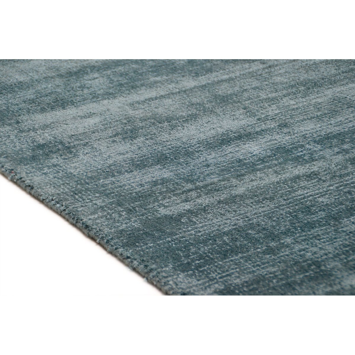 Tapis en viscose tissé main aspect vieilli - SHINE aqua, TOM TAILOR