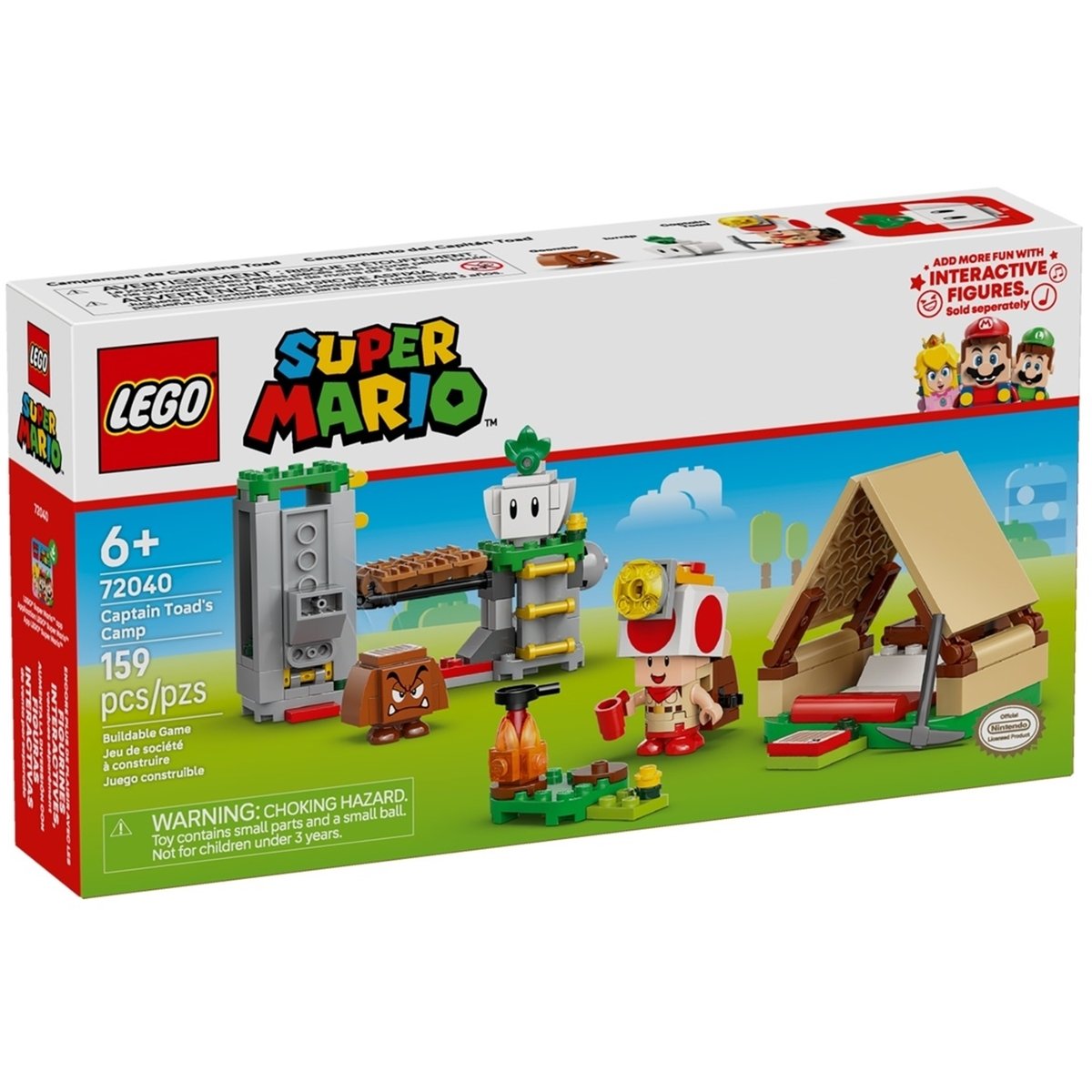 LEGO Super Mario - Campement du capitaine Toad - 72040 v019845, LEGO