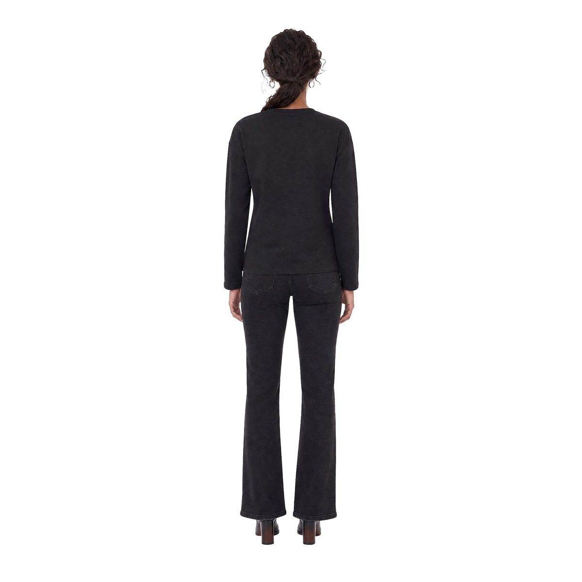 T-shirt grossesse et allaitement anthracite, VERTBAUDET