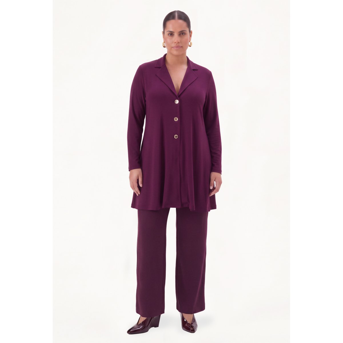 Veste /Blazer avec manches longues violet, YOEK