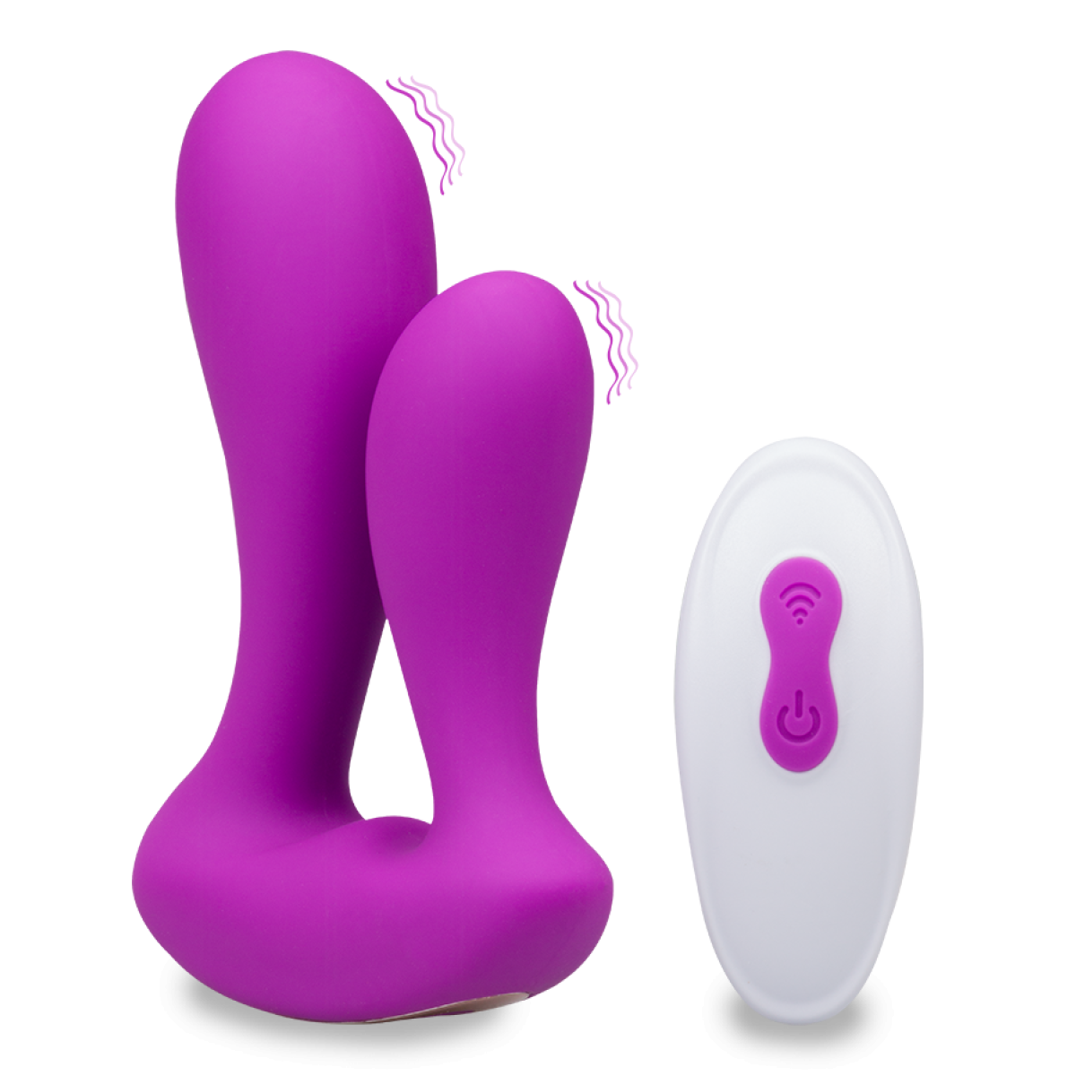 Vibromasseur puissant double pénétration Number violet, LOVE AND VIBES