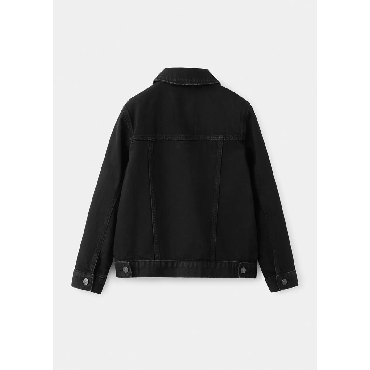 Blouson en jean black denim, MANGO KIDS