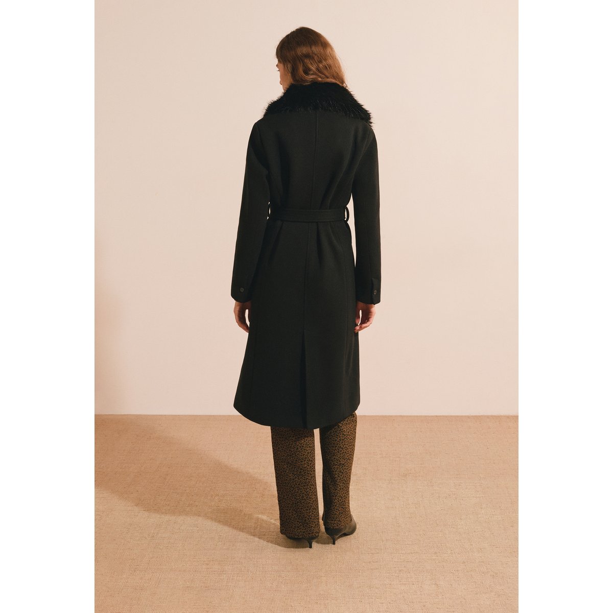 ETAM GROSSE PIECE MERLY - MANTEAU noir, ETAM