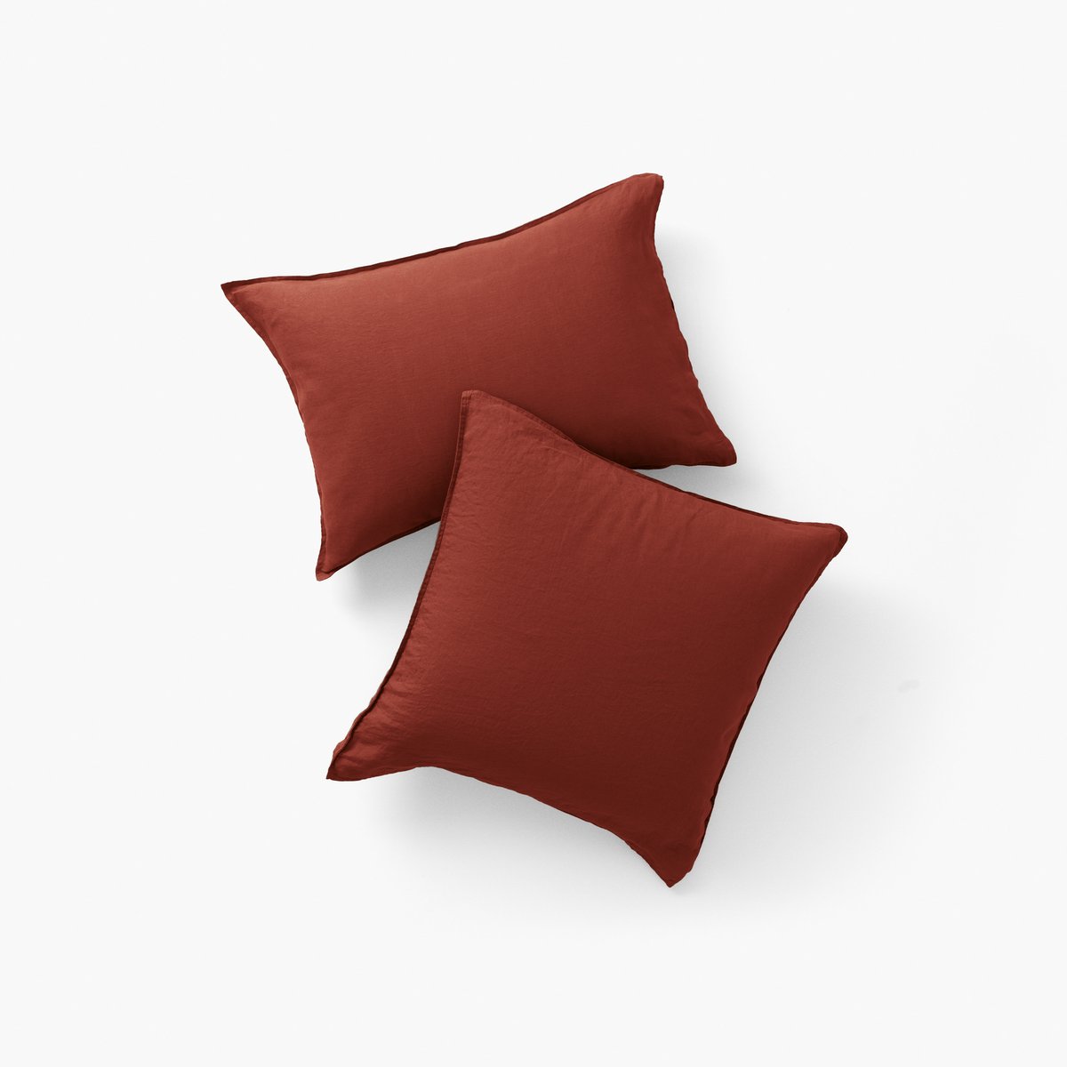 Taie d'oreiller rectangulaire Songe Acajou SONGE acajou, CARRE BLANC