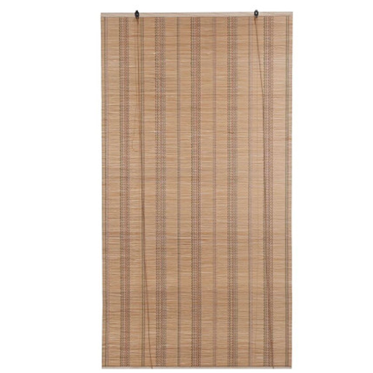 Store enrouleur intérieur en bambou et fils multicolores 90x2x175cm bois, WADIGA