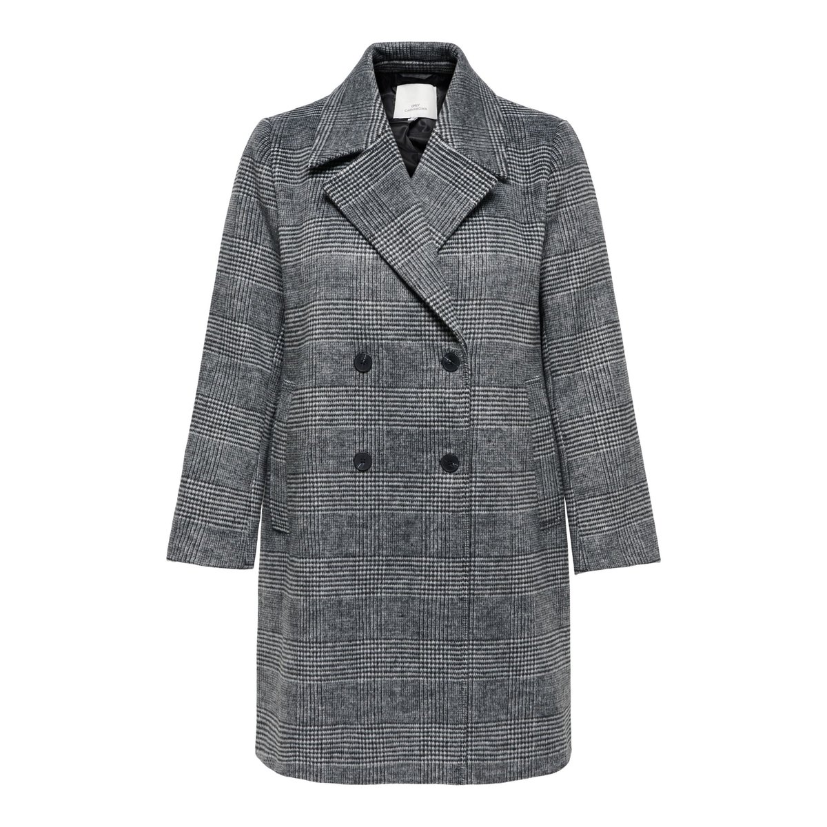 Trench Coat black 1, ONLY CARMAKOMA