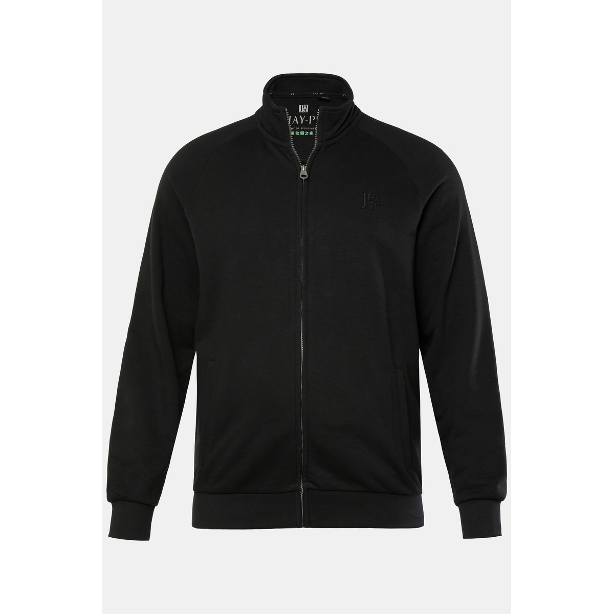 Veste en molleton, col montant noir, JP1880