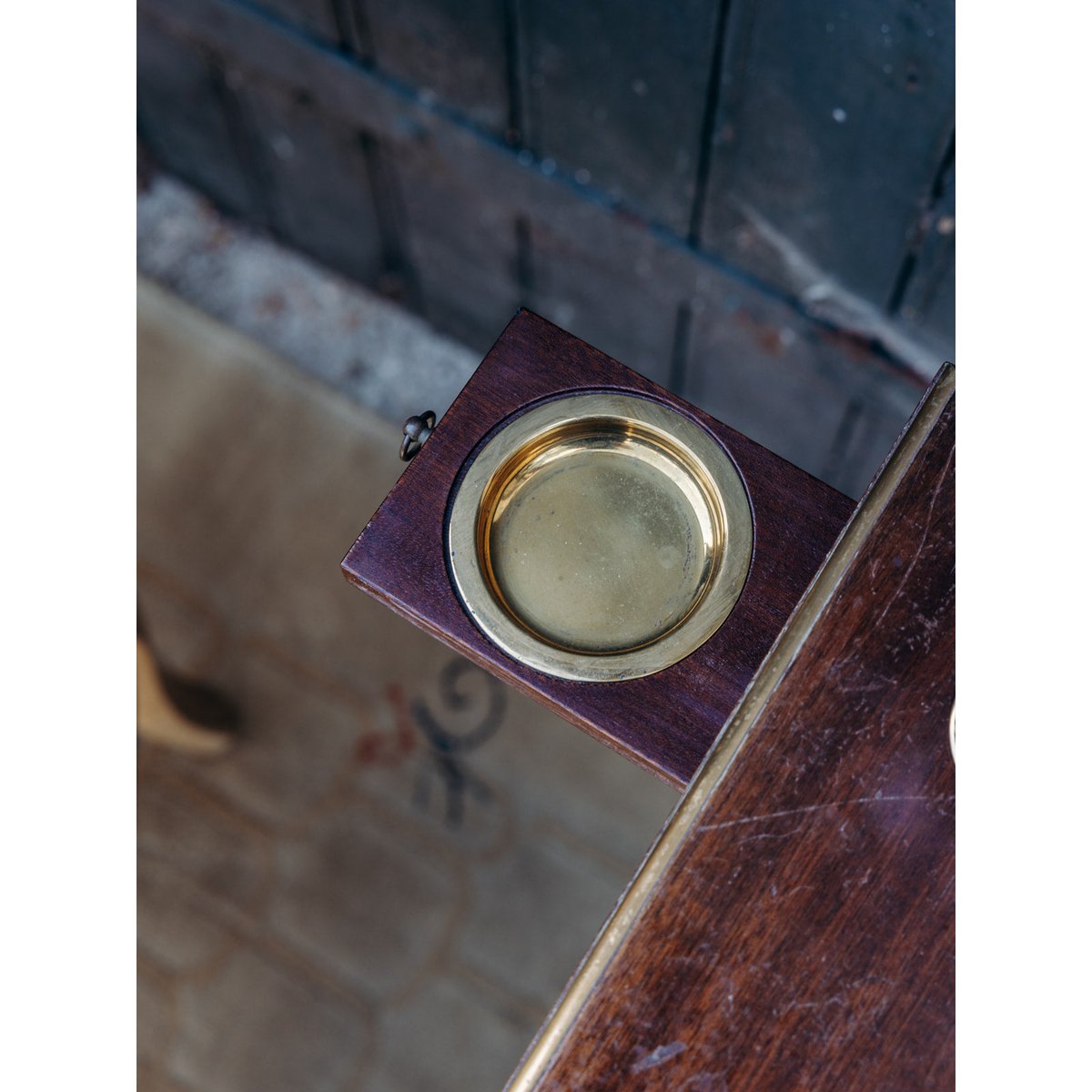 Table de chevet en bois Odile N°459 - Bon état bois, DEBONGOUT