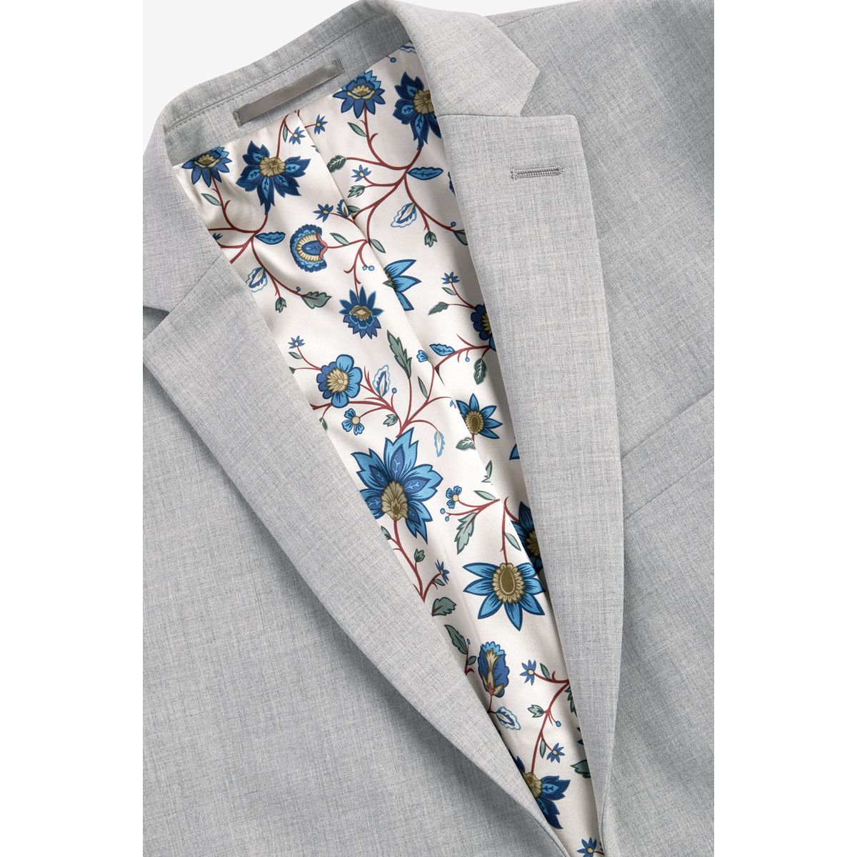 Veste de costume stretch gris clair, NEXT