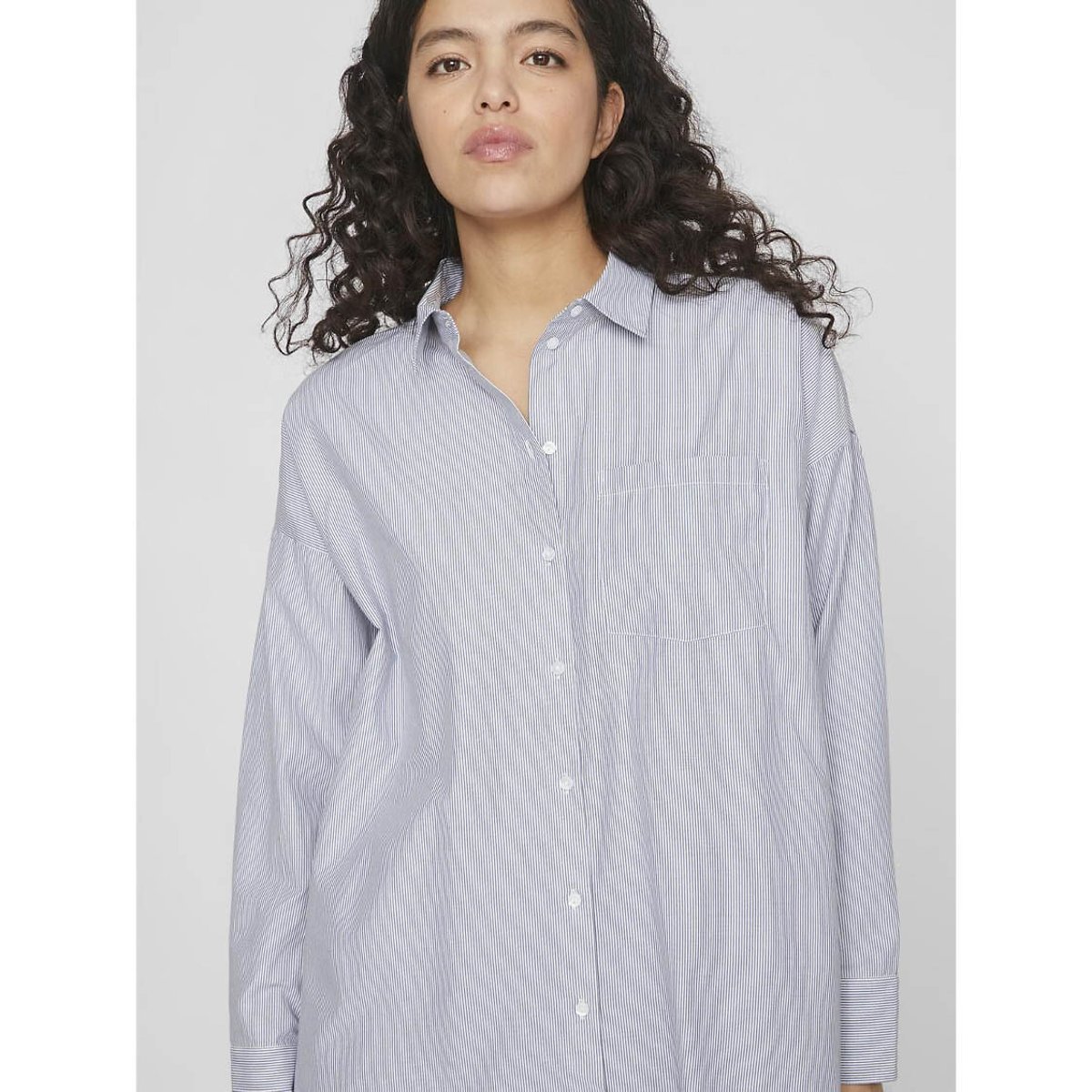 Finely Striped Shirt 90021742, VILA