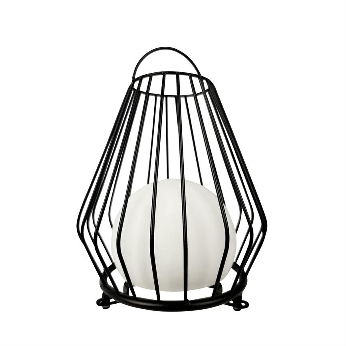 Lanterne solaire en métal EVESHAM noir, DYBERG LARSEN