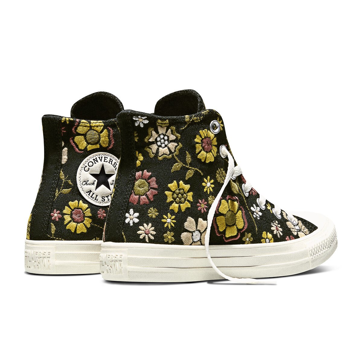 Sneakers CHUCK TAYLOR ALL STAR HI ALL OVER ETERNAL SUNSHINE zwart, CONVERSE