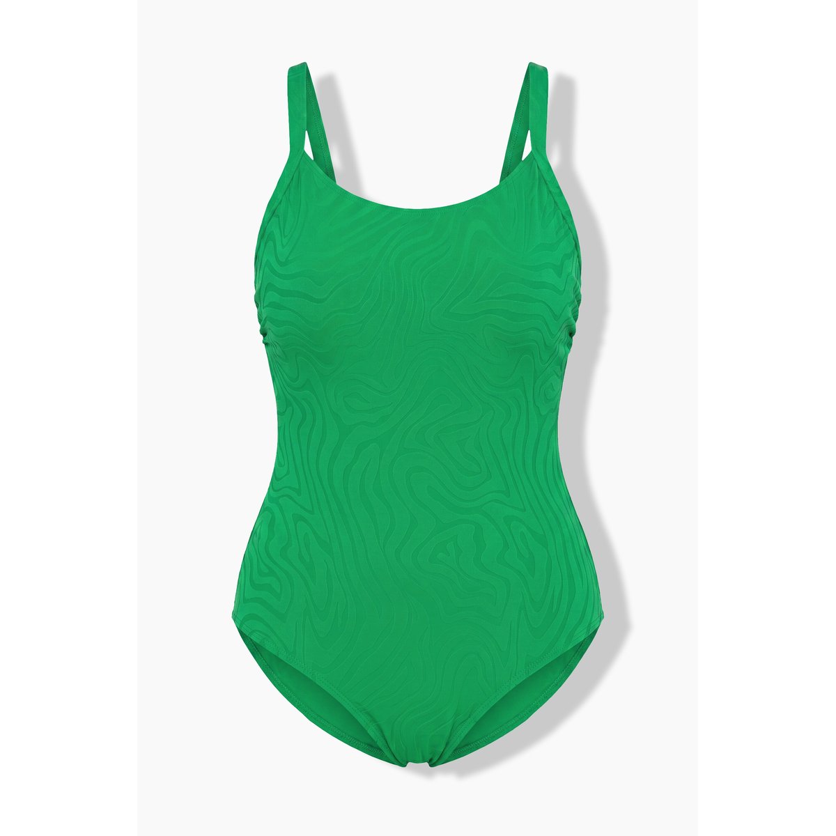 Maillot de bain, imprimé sportif vert naturel, ULLA POPKEN