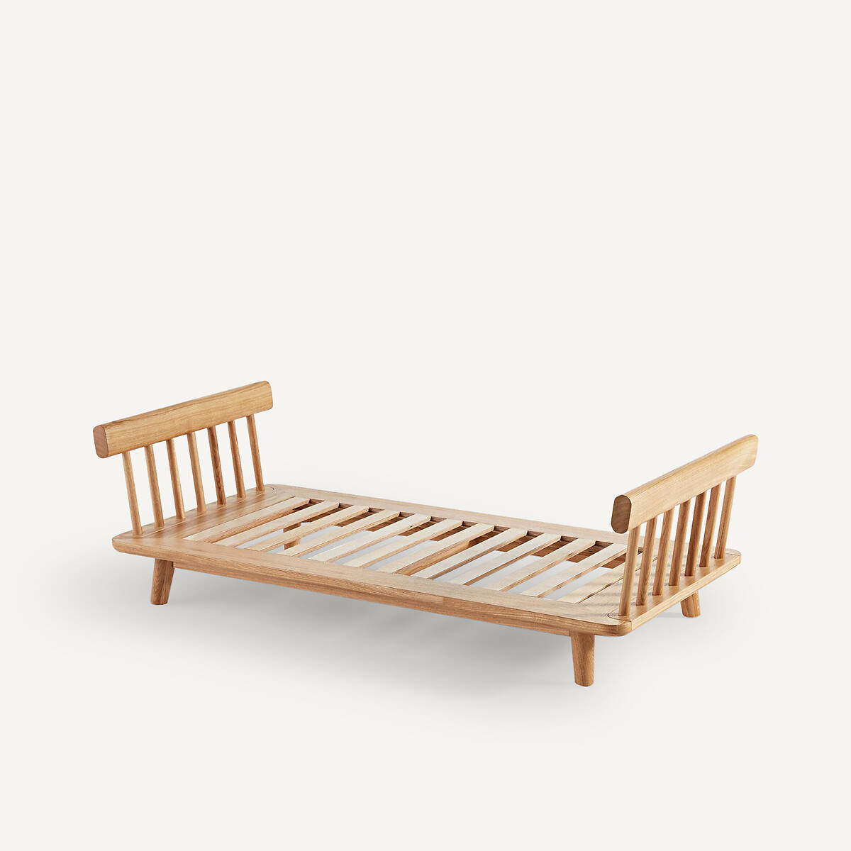 Lit-banquette, en chêne et plaqué chêne, JUNGLING chêne naturel, AM.PM X EMMANUEL GALLINA