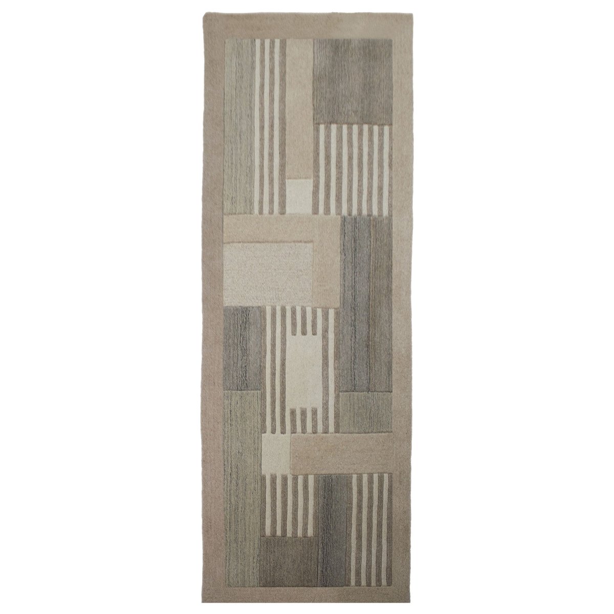 Tapis en laine de couloir VARA beige, FLAIR RUGS