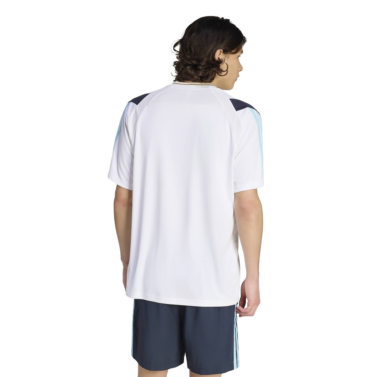 T-shirt manches courtes en jersey HOUSE OF TIRO blanc, ADIDAS SPORTSWEAR