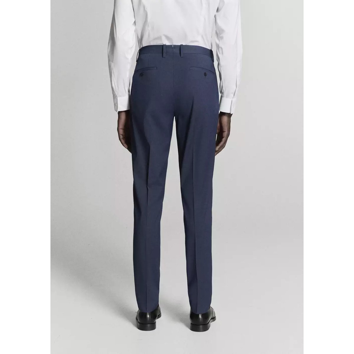 Pantalon costume Parí super slim-fit bleu encre, MANGO MAN