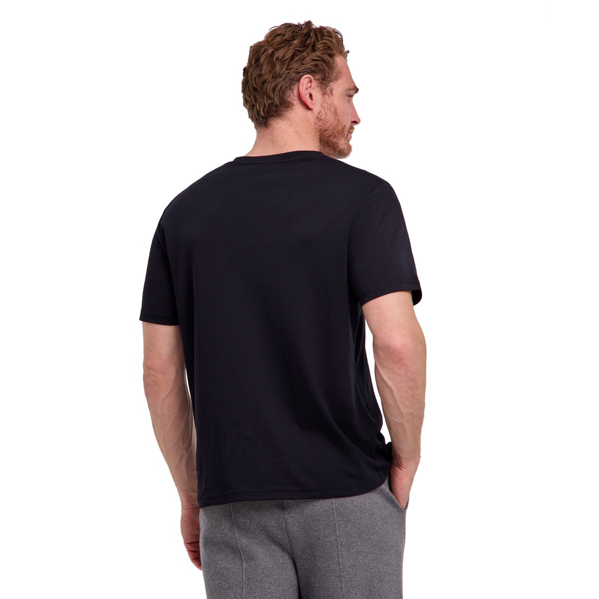 T-Shirt Lyocell Balance noir, FALKE