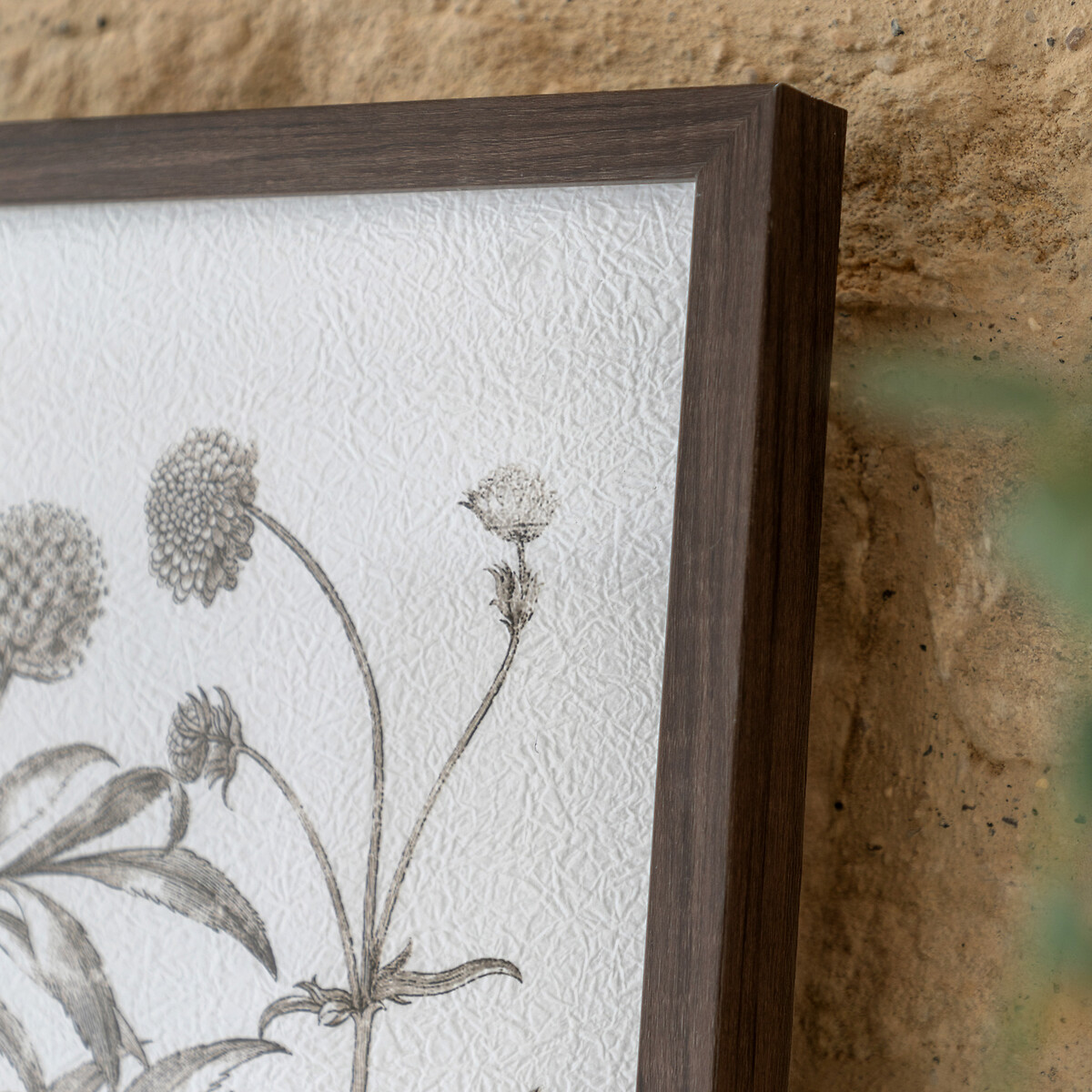 Set of 3 Evergreen Framed Art black, ÉDITÉ
